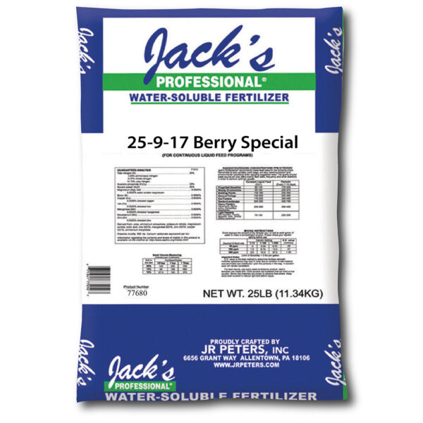 Jack's Fertilizer 25917 Berry Special Merchant’s Garden